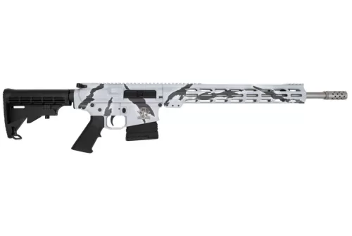 Great Lakes Firearms and Ammunition AR-10 Snow Camo / SS .308 Win 18