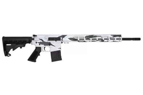 Great Lakes Firearms and Ammunition AR-15 Pursuit Snow Camo .450 BM 18