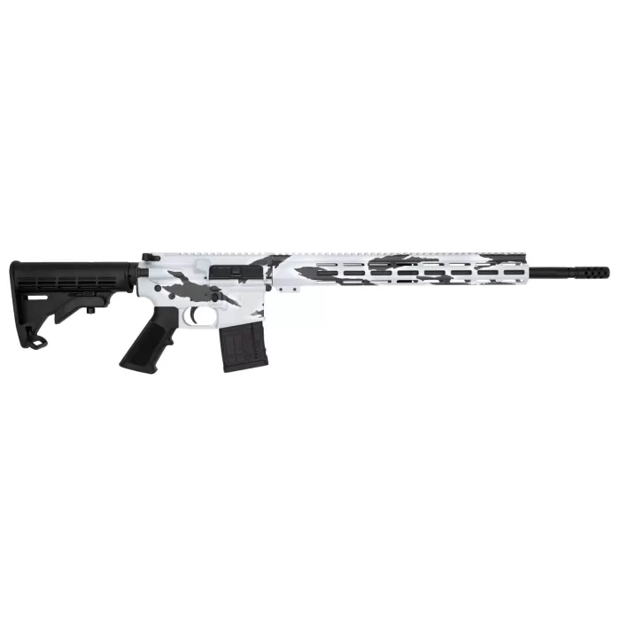 Great Lakes Firearms and Ammunition AR-15 Pursuit Snow Camo .450 BM 18 Great Lakes Firearms and Ammunition AR-15 Pursuit Snow Camo .450 BM 18