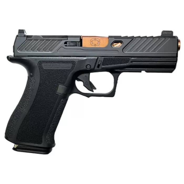 SHADOW SYSTEMS CR920XL Elite 9mm 4.18in Spiral Unthreaded Bronze Barrel 2x 15rd Mags Black Pistol (SS-5027)