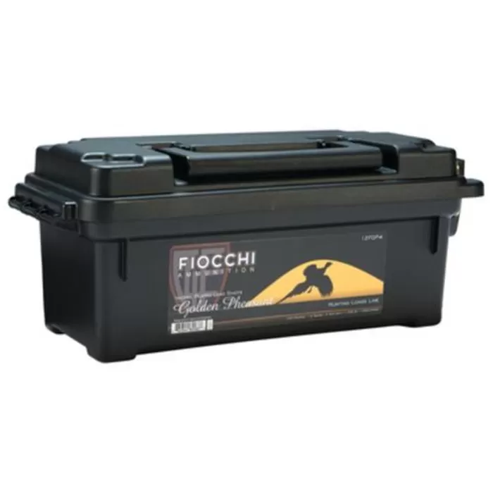 Fiocchi Golden Pheasant 12Ga 2.75 #4 Plano 4/25 12FGP4 Fiocchi Golden Pheasant 12Ga 2.75 #4 Plano 4/25 12FGP4