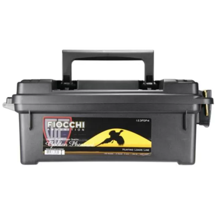 Fiocchi Golden Pheasant 12Ga 3 1-3/4Oz #4 Plano 4/25 123FGP4 Fiocchi Golden Pheasant 12Ga 3 1-3/4Oz #4 Plano 4/25 123FGP4