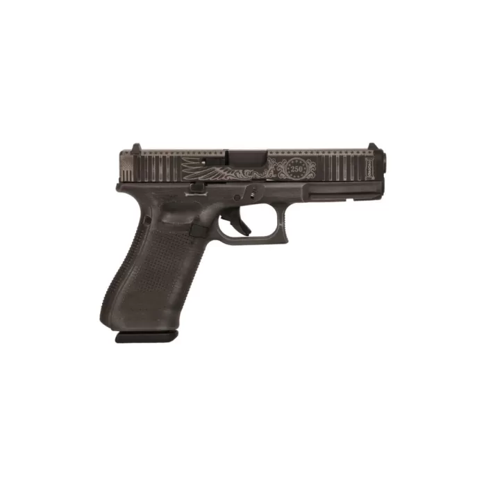 Glock 17 V 250th Anniversary 9mm, 4.49" Barrel, 17 rnd - Engraved [MPN:PV1750203-250]