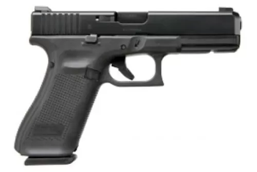 Glock G17 Gen5 9mm Luger 4.49in Black nDCL Steel Pistol - 17+1 Rounds