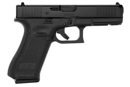 Glock G17 Gen5 9mm, 4.49" Barrel, Glock Night Sights, 10rd