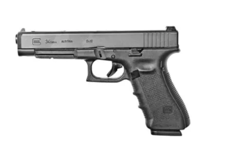 Glock 34 G4 9mm Luger 5.31in Black Pistol - 10+1 Rounds