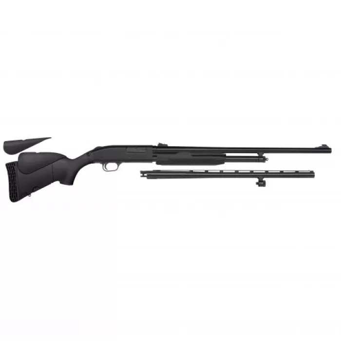 Mossberg FLEX 500 Youth Combo Field/Deer 22"/24" 20 Gauge Shotgun 3" Pump, Black - 54330
