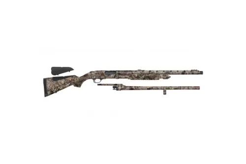 Mossberg 835 Ulti-Mag - Combo Turkey/Deer 24"/24" 12 Gauge Shotgun 3.5" Pump, MO Break-Up Country - 62419