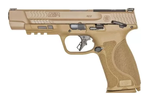 Smith & Wesson M&P 9 M2.0 Full Size Handgun 9Mm Luger 17Rd Magazine 5" Barrel Fde Optics Ready Used 13569U