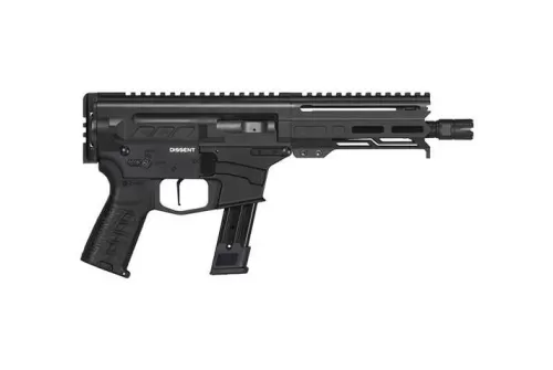CMMG Dissent MK57 5.7x28mm 6.5in 20rd Armor Black Pistol (57AA8D5-AB)