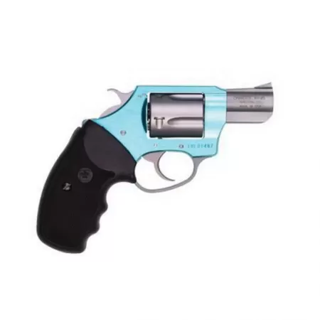 Charter Arms Undercover Lite Small .38 Spl Revolver, 2-Tone - Turquoise and Stainless - 53860