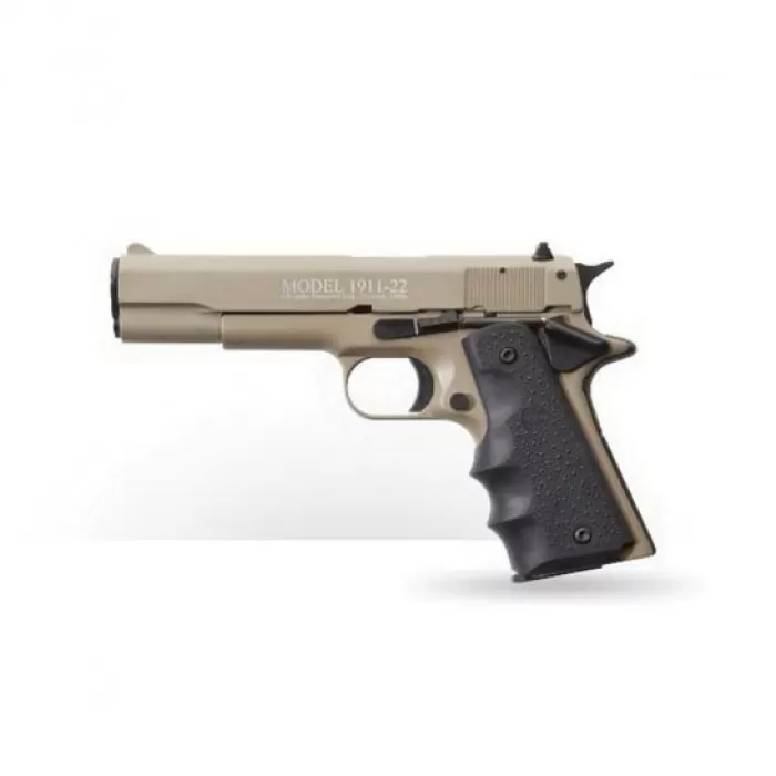 Chiappa Firearms 1911-22 .22lr Pistol, Tan Painted - 401.120 Chiappa Firearms 1911-22 .22lr Pistol, Tan Painted - 401.120