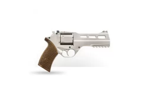 Chiappa Firearms Rhino 50SAR Medium .357 Mag Revolver, Nickel Plated - CF340.247