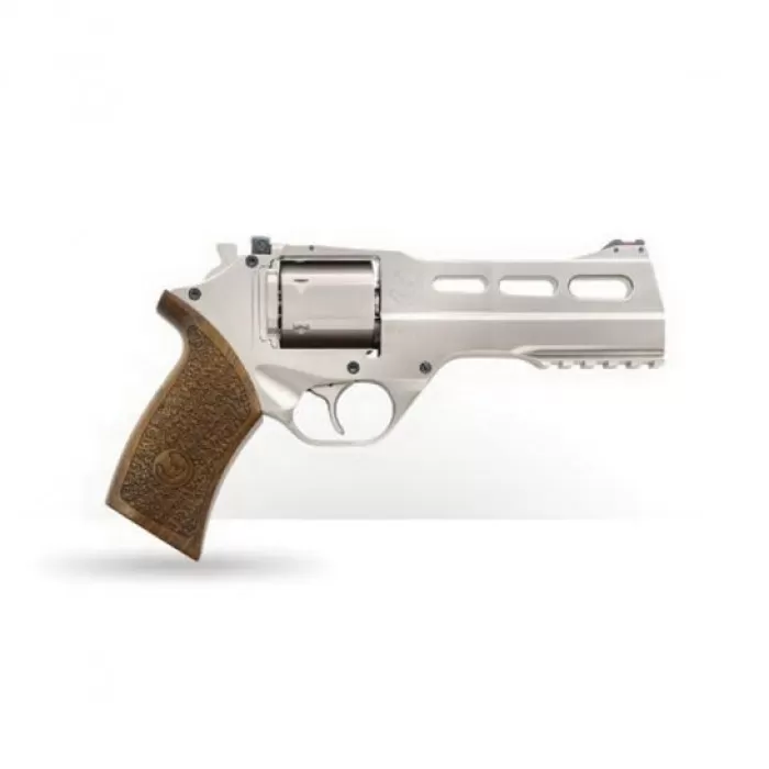 Chiappa Firearms Rhino 50SAR Medium .357 Mag Revolver, Nickel Plated - CF340.247 Chiappa Firearms Rhino 50SAR Medium .357 Mag Revolver, Nickel Plated - CF340.247