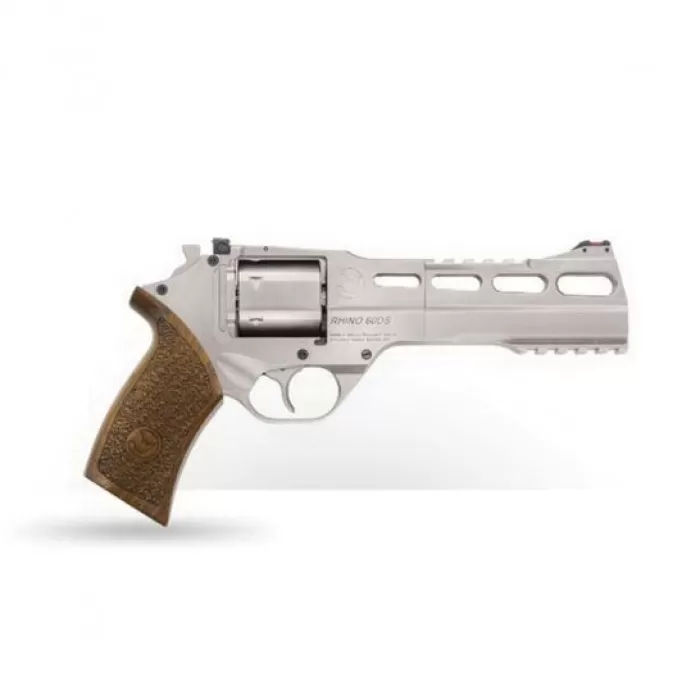 Chiappa Firearms Rhino Medium .357 Mag Revolver, Nickel Plated - CF340.249 Chiappa Firearms Rhino Medium .357 Mag Revolver, Nickel Plated - CF340.249