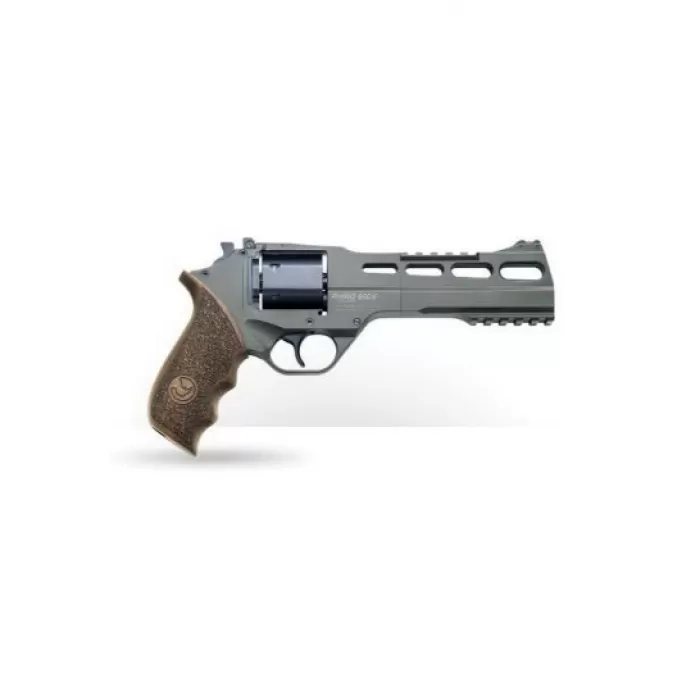 Chiappa Firearms Rhino 60DS Hunter SAR Large .357 Mag Revolver, Cerakote Green - CF340.282 Chiappa Firearms Rhino 60DS Hunter SAR Large .357 Mag Revolver, Cerakote Green - CF340.282