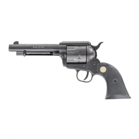 Chiappa Firearms SAA 1873 22-10 Dual Cylinder Medium 5.5" .22lr/.22 WMR Revolver, Blue - CF340.160D
