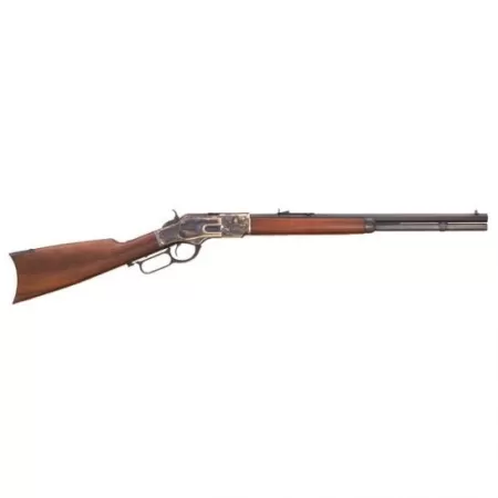Cimarron Firearms 1873 Short .357 Mag/.38 Spl Lever Action Rifle, Brown - CA271