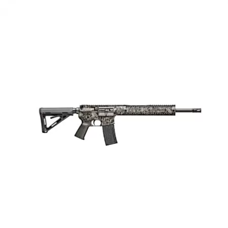 Black Rain Ordnance Crypt Series .300 Blackout AR Pistol, Red with Skulls - BRO-CRYPT-300BLK-P-SBAS3