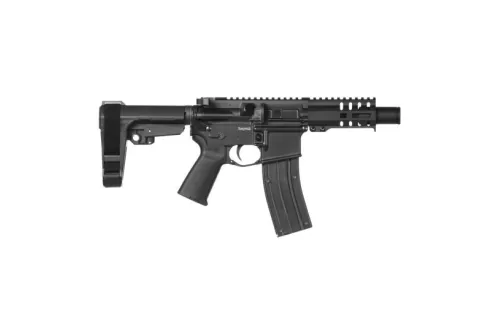 CMMG Banshee 300 Mk4 .22lr AR Pistol, Cerakote Black - 22A5B62-GB