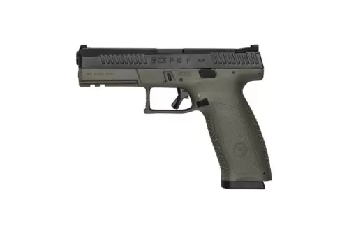 CZ-USA CZ P-10 F 9mm Pistol, OD Green - 91545