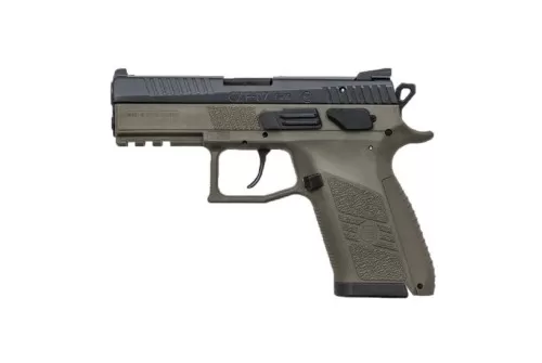 CZ-USA CZ P-07 9mm Pistol, OD Green - 91077