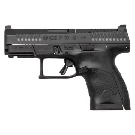 CZ-USA P-10 S Optics Ready (Low Capacity) 9mm Pistol, Blk - 05170