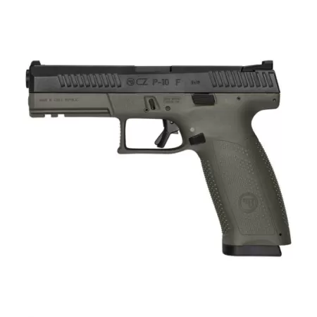 CZ-USA CZ P-10 F (Low Capacity) 9mm Pistol, OD Green - 01545