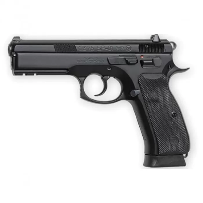 Cz Cz 75, Cz 01152 Sp01      9mm 3d    Blk   *ca*       10rd