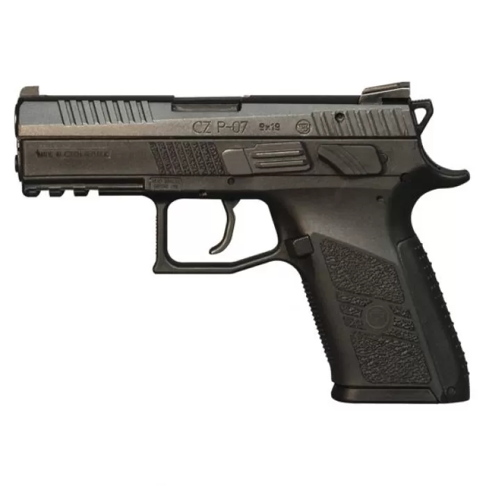 CZ-USA CZ P-07 (Low Capacity) 9mm Pistol, Blk - 01086