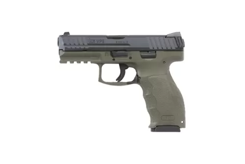 HK VP9 9mm 4.09in 10rd 2 Magazines OD Green Semi-Automatic Pistol (700009GR-A5)