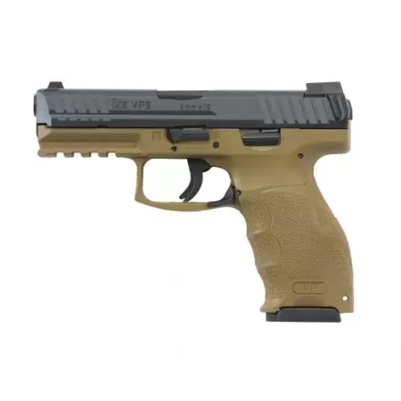 HK VP9 9mm 4.09in 10rd 2 Magazines Flat Dark Earth Semi-Auto Pistol (700009FDE-A5)