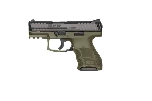 Heckler & Koch VP9 SK LE 9mm Pistol, OD Green - 81000438