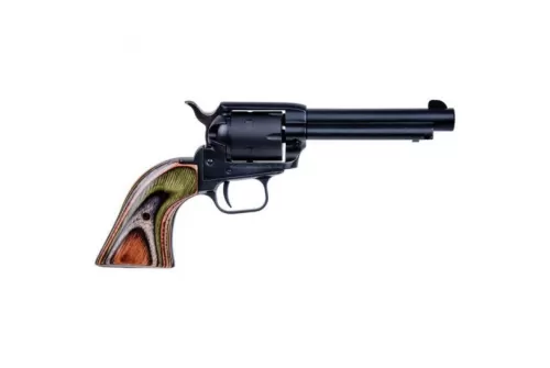 Heritage Manufacturing Rough Rider 4.75" .22lr/.22 Mag Small Bore Revolver, Black Satin - RR22MBS4