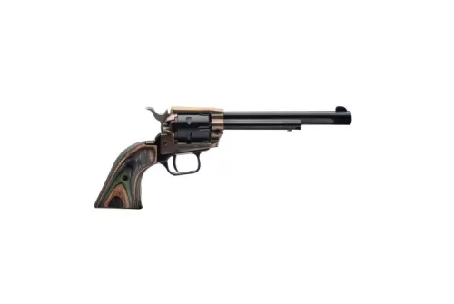Heritage Rough Rider, Revolver, .22LR, Rimfire, 6.5" Barrel, Camo Laminate Grips, 6 Rounds