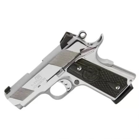 Iver Johnson Arms 1911 Thrasher Officer .45 ACP Pistol, Chrome - THRASHERCHR