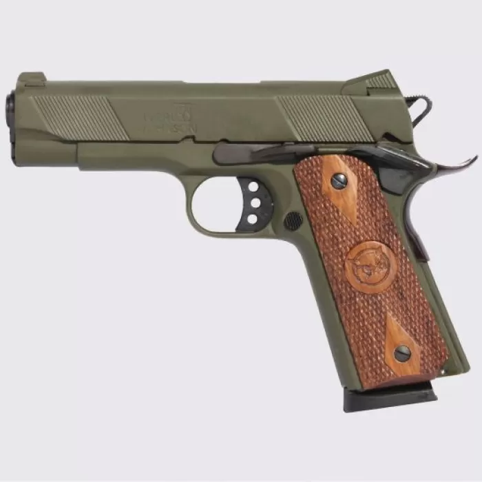 Iver Johnson Arms 1911 Hawk Commander .45 ACP Pistol, OD Green - HAWK