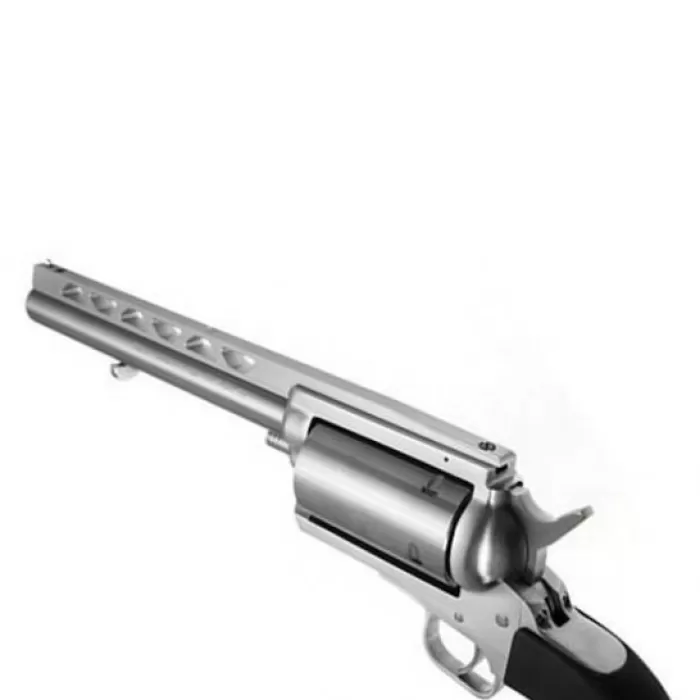 Magnum Research BFR3030 BFR Long Cylinder 30-30 Win 5rd 10" Overall Stainless Steel with Black Rubber Grip