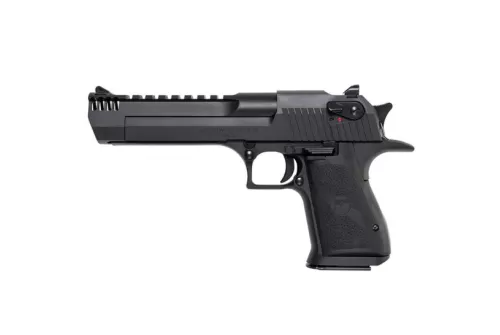 Magnum Research Desert Eagle Mark XIX .357 Mag Pistol w/ Integral Muzzle Brake, Black Oxide - DE357IMB