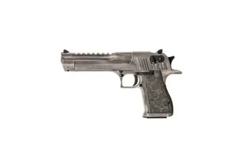 Magnum Research Desert Eagle Mark XIX .44 Mag Pistol, Cerakote White Matte Distressed - DE44WMD