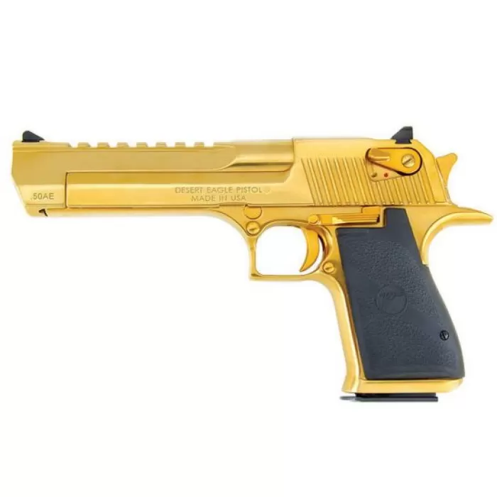 Magnum Research Desert Eagle Mark XIX .44 Mag Pistol, Titanium Gold - DE44TG