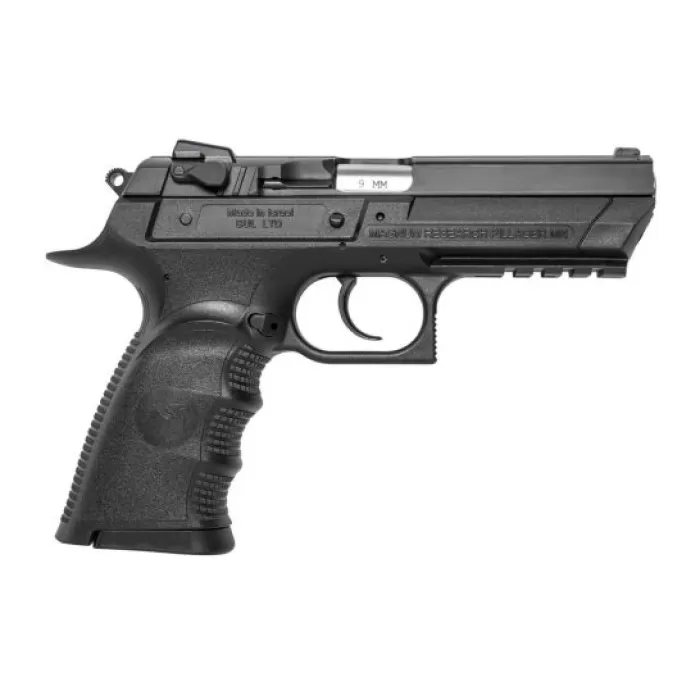 Magnum Research Baby Eagle III Full 9mm Pistol, Textured Black - BE99153RL