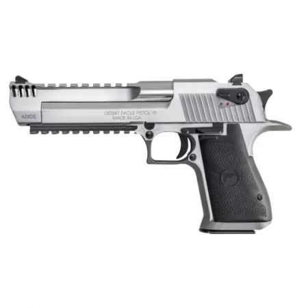 Magnum Research Desert Eagle Mark XIX .50 AE/.429 DE Pistol w/ Integral Muzzle Brake, Stainless - DE50429SMRB