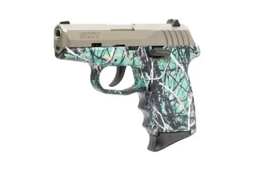 SCCY CPX-2 9mm Pistol, Muddy Girl Serenity - CPX2TTMS