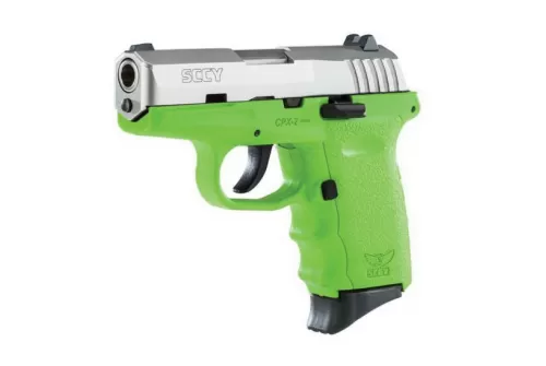 SCCY CPX-2 9mm Pistol, Lime Green - CPX2TTLG