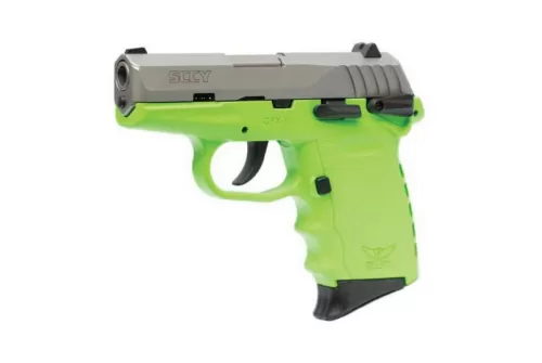 SCCY CPX-1 9mm Pistol, Lime Green - CPX1TTLG