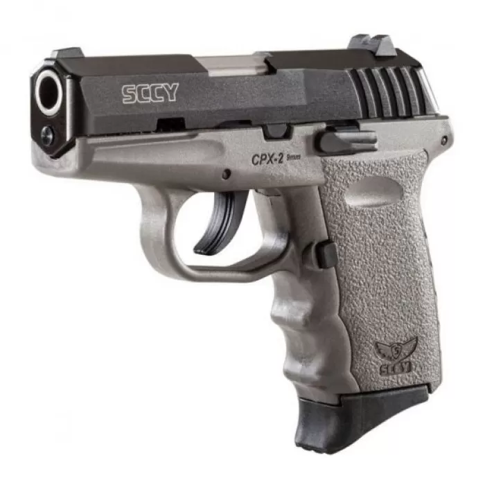 SCCY CPX-2 9mm Pistol, Sniper Gray - CPX2CBSG SCCY CPX-2 9mm Pistol, Sniper Gray - CPX2CBSG
