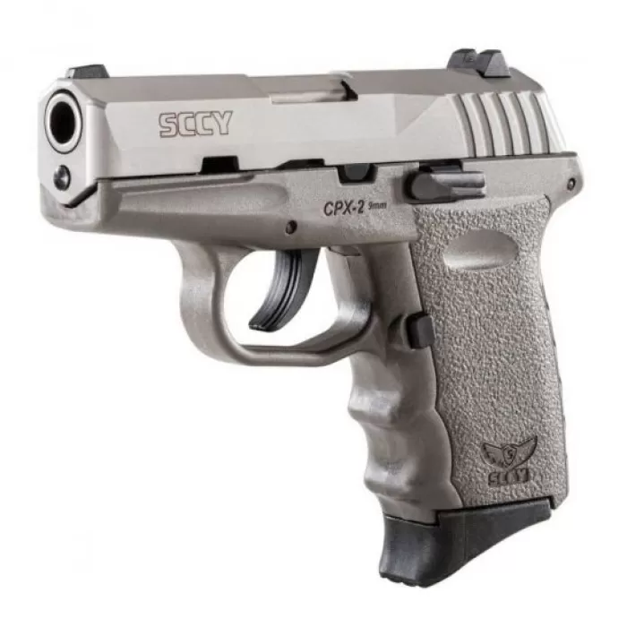 SCCY CPX-2 9mm Pistol, Sniper Gray - CPX2TTSG SCCY CPX-2 9mm Pistol, Sniper Gray - CPX2TTSG