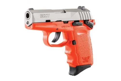 SCCY CPX-1 9mm Pistol, Orange - CPX1TTOR
