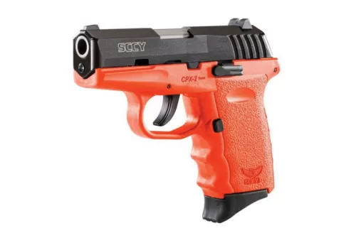 SCCY CPX-2 9mm Pistol, Orange - CPX2CBOR